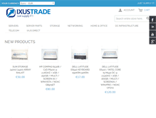 Tablet Screenshot of ixustrade.nl